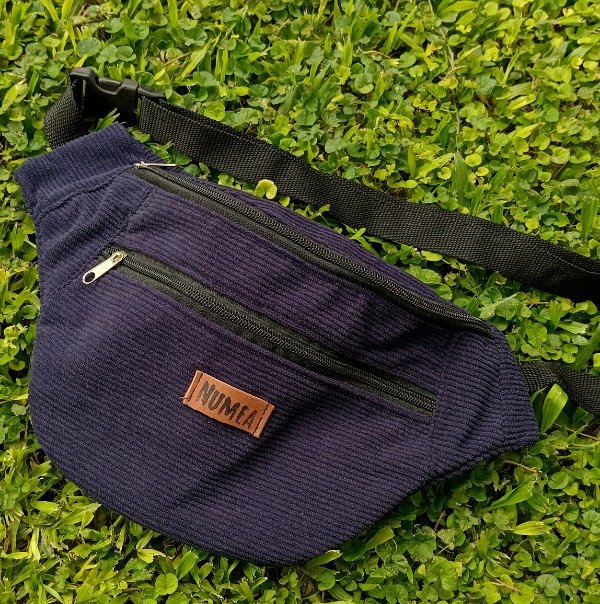 Producto - Riñonera Corderoy Blue