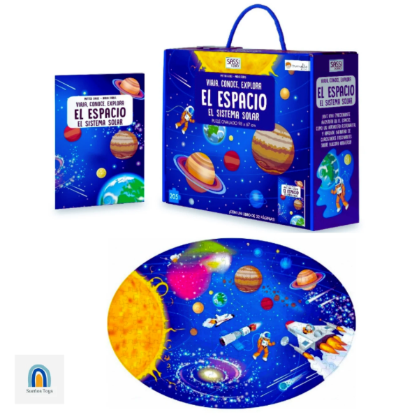 Producto - Puzzle 205 piezas y libro El Espacio