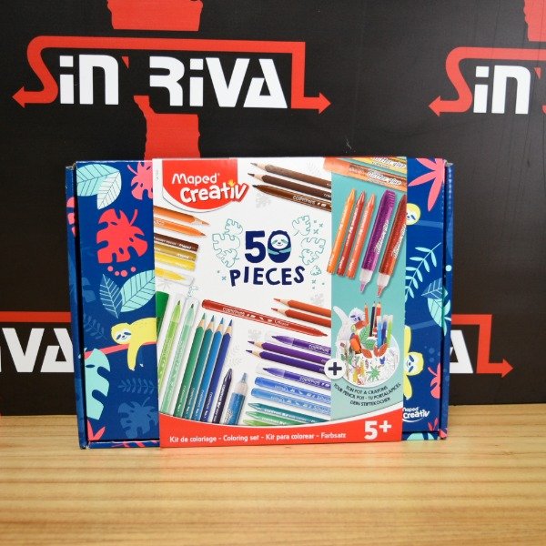 Producto - KIT DE COLORANTES 50PCS MAPED CREATIV 907037