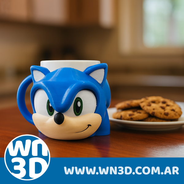 Producto - TAZA 3D SONIC