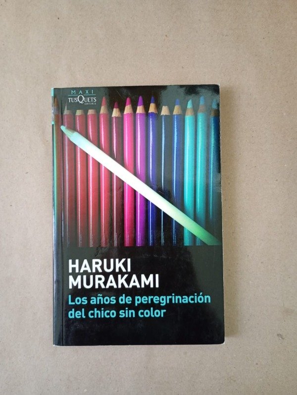 Producto - Los años de peregrinación del chico sin color - Haruki Murakami - Tusquets 2017