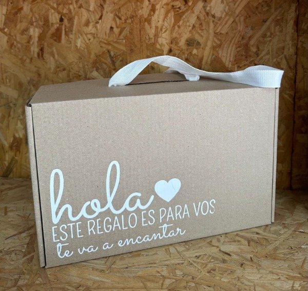 Producto - BOX MICRO HOLA - COD. CC123 medida 28x10x17