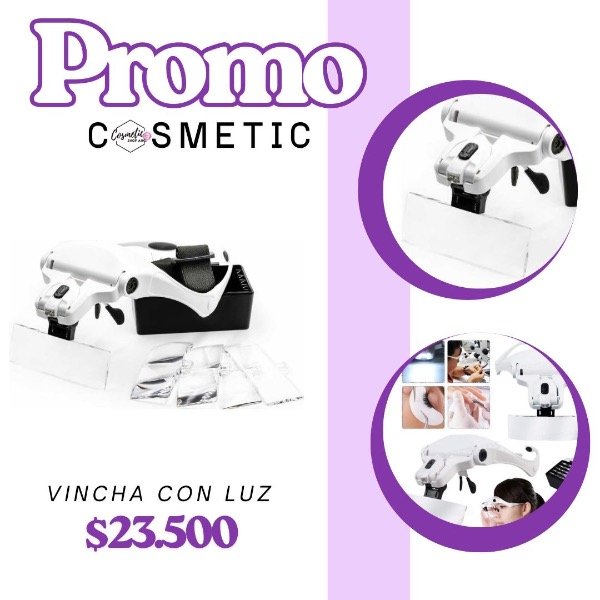 Producto - Vincha con lupa y 5 aumentos promo sale