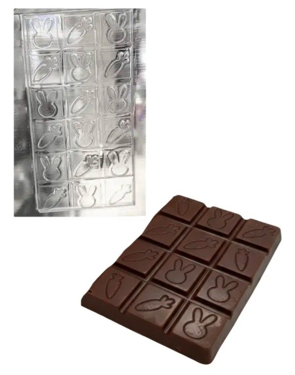 Producto - Molde tableta/bombon/conejo x10u. SURTIDOS