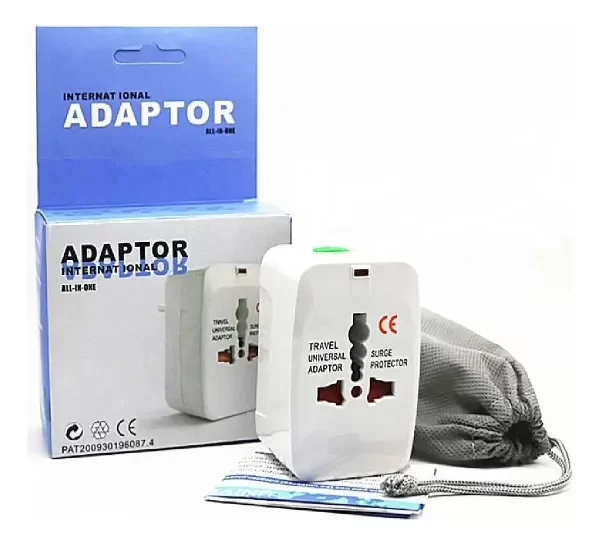 Producto - Adaptador Enchufe Universal Viajero Internacional 110/220v
