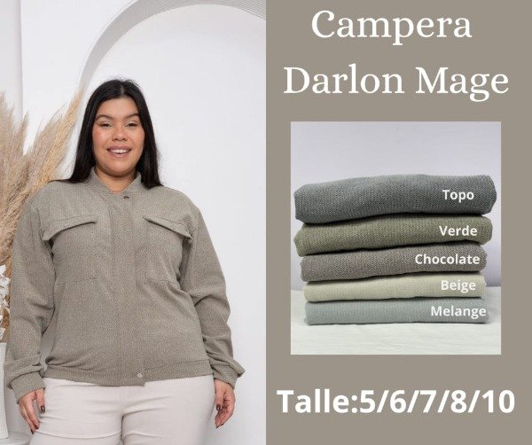 Producto - LINEA TALLES ESPECIALES Campera Darlon