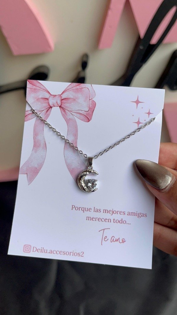 Producto - Collar Selena plateado