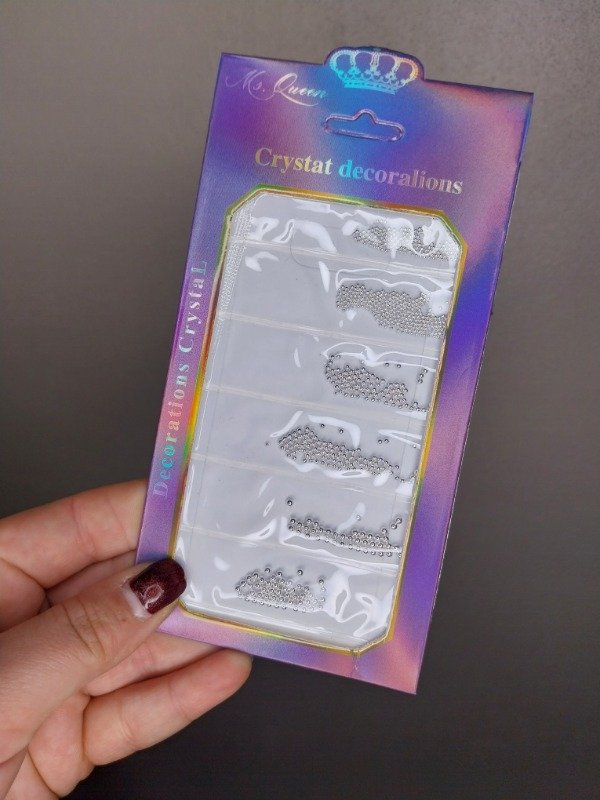 Producto - Deco Caviar plateado