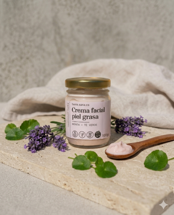 Producto - Crema facial para piel grasa
