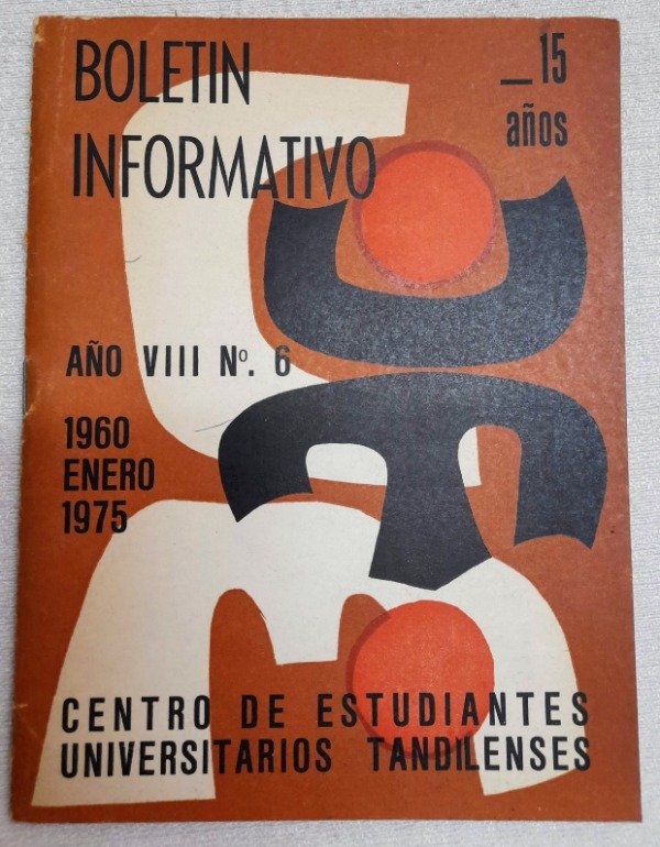 Producto - Boletín Informativo - Año Viii Nro 6 - Centro De Estudiantes
