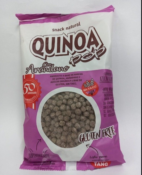 Producto - Quinoa con arándanos Yin Yang 80gr
