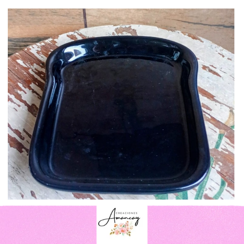 Producto - CMA401 - PLATO PARA TOSTADA NEGRO