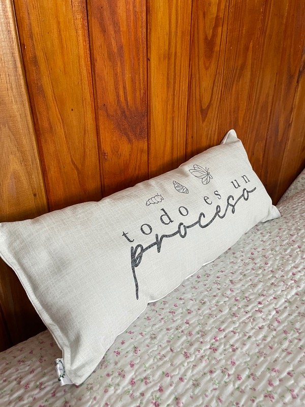 Producto - Almohadón todo es un proceso