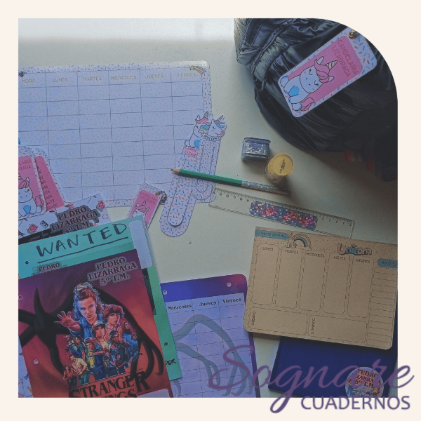 Producto - Combo escolar completo personalizado