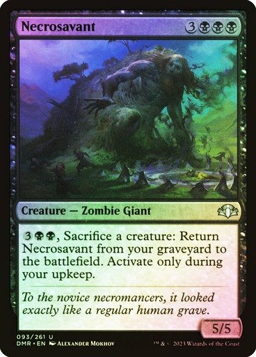 Producto - Necrosavant Foil  Dominaria Remastered