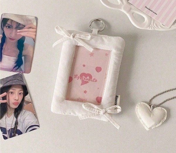 Producto - Holder Moño de Tela Blanco