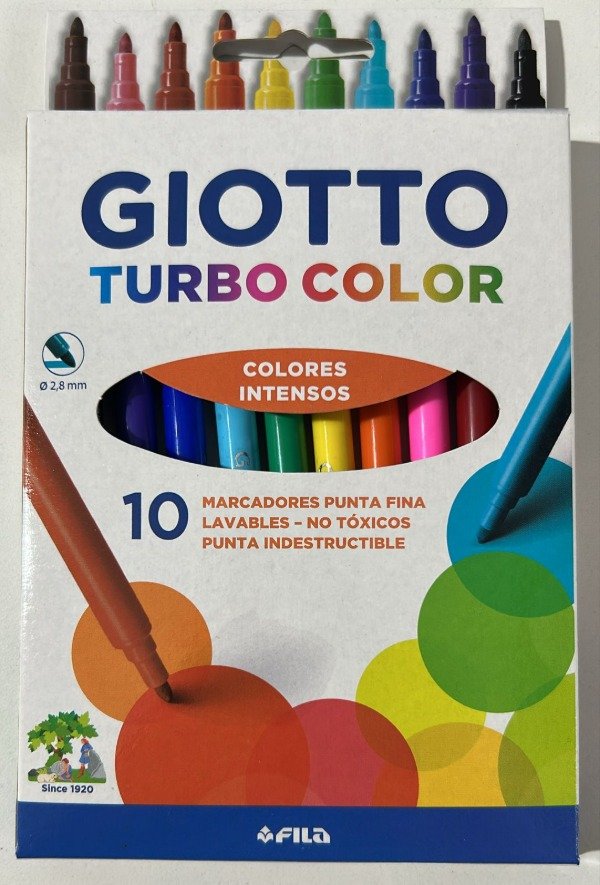 Producto - SET DE MARCADORES GIOTTO X10U.