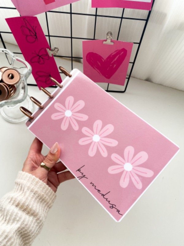 Producto - Fichero Flower Rose Gold