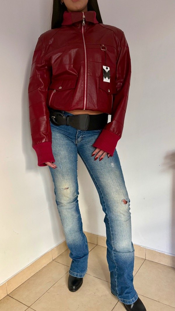 Producto - #CAMPERA DE CUERO VINTAGE INDUSTRIA / ENVÍO GRATIS