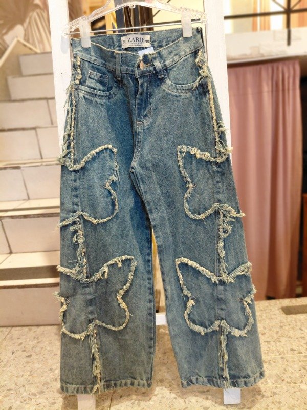 Producto - Jean Wide leg oxido mariposa