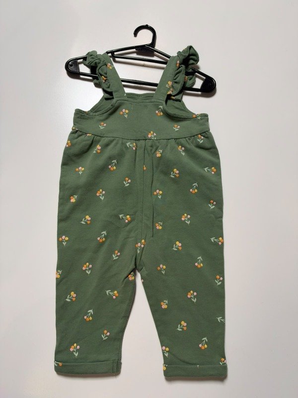 Producto - Jardinero verde estampado Sfera 6-12 meses - 2