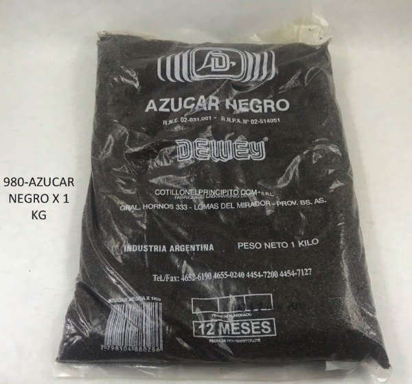 Producto - Azúcar Negra x1kg
