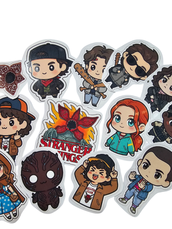 Producto - Sticker stranger things pack x 14 surtidos oa