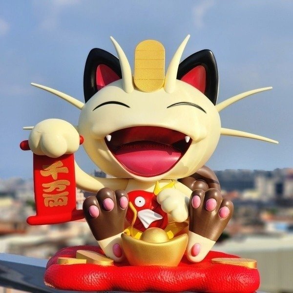 Producto - Figura Escala Meowth de la Abundancia Pokemon (35cm)
