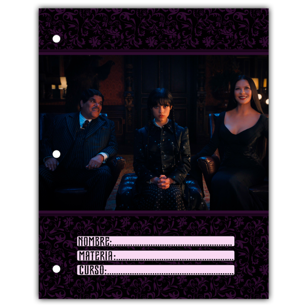 Producto - Carátula Separadores N3 Merlina Diseño 10