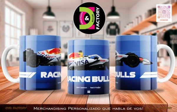 Producto - Taza - Racing - Formula 1 - TZ-RT-BL-11OZ-60-RSC-F1