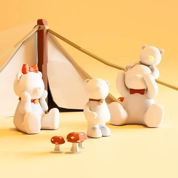 Producto - Molde osita con moño - 1