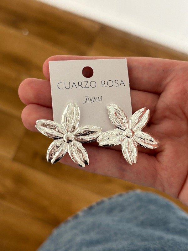 Producto - Aros Flor Lila