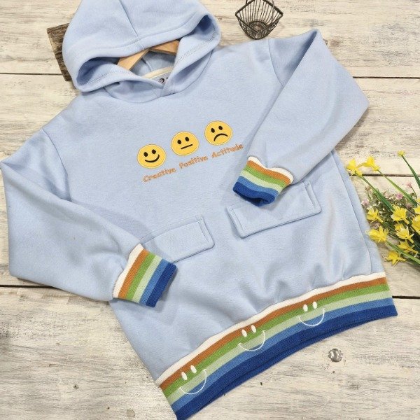 Producto - Buzo oversize Unisex Emojis (BZ12)