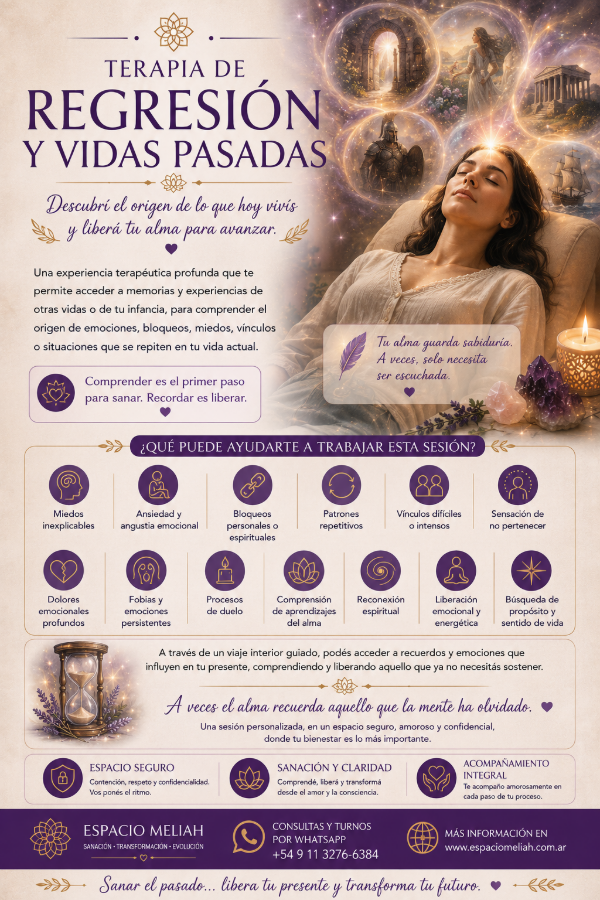 Producto - SESION REGRESION Y VIDAS PASADAS