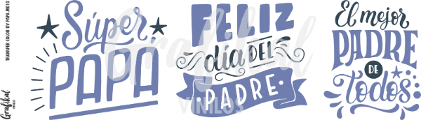 Producto - Transfer Color UV Dia del Padre 010