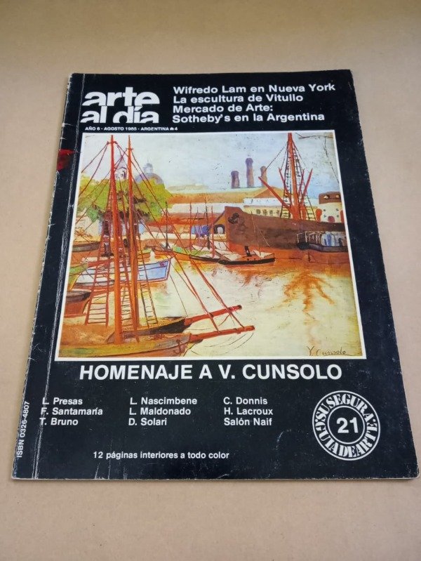 Producto - Arte al dia #4 - Autores varios - Agosto 1985