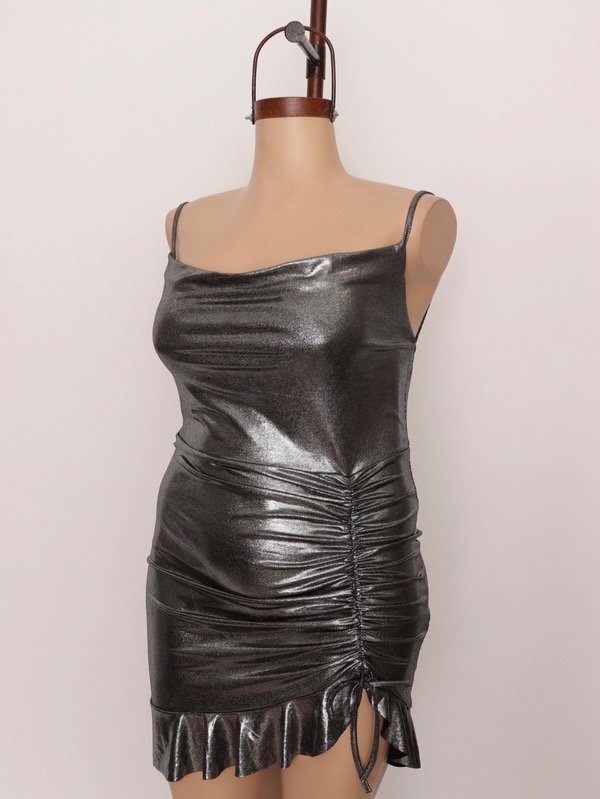 Producto - Vestido plata METALIC