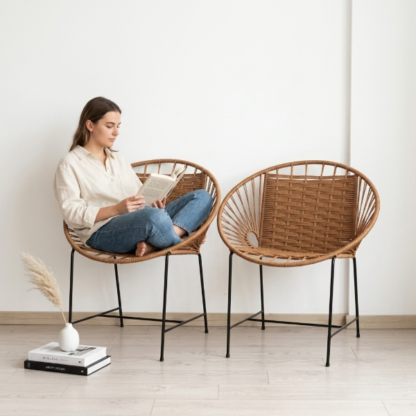 Producto - Silla Sillón Capri Plus Entrelazada (2 unidades) - 0