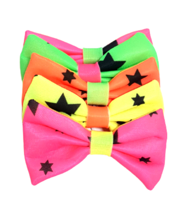 Producto - Moño tela Fluo Grande x1 u.