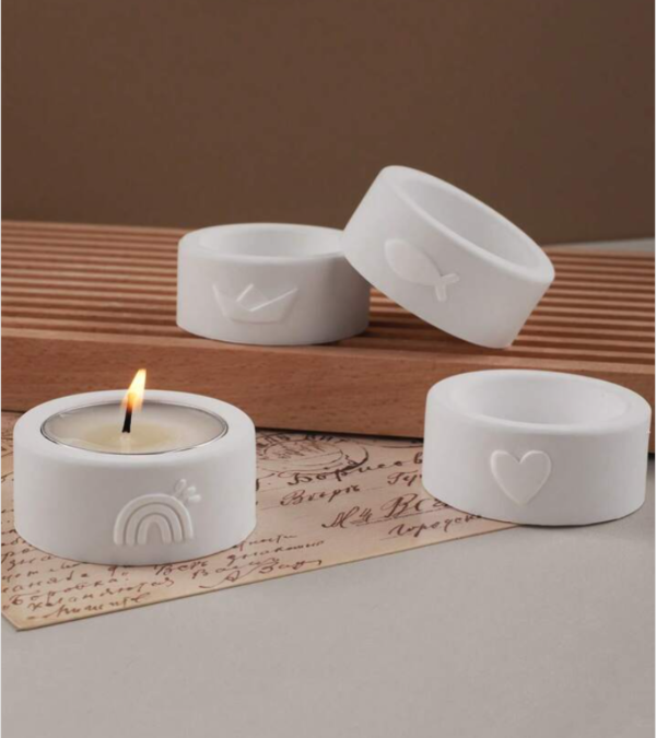 Producto - Molde Portavela/Macetitas chico 4 diseños