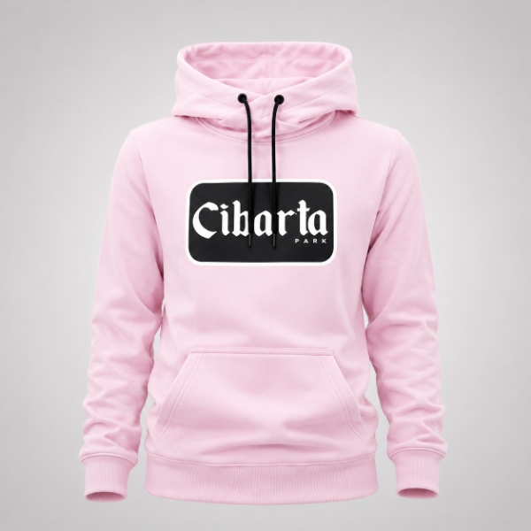 Producto - Canguro Frisado cibarta Modelo parck Rosa pastel