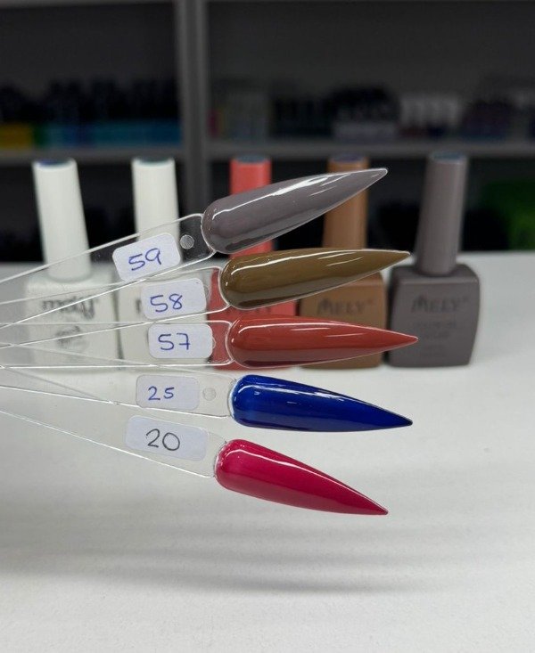 Producto - Esmaltes semipermanentes 12 ml - MELY