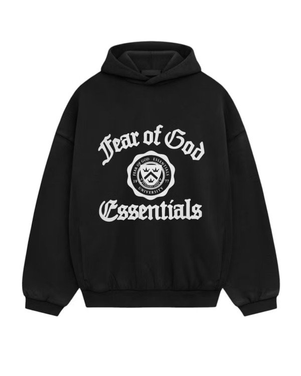 Producto - HOODIE ESSENTIALS HEAVY BLACK