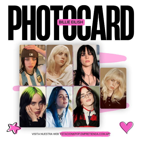Producto - SET PHOTOCARDS BILLIE EILISH