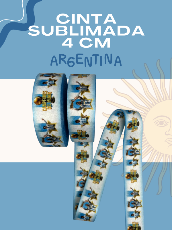 Producto - CINTA SUBLIMADA - JUGADORES!
