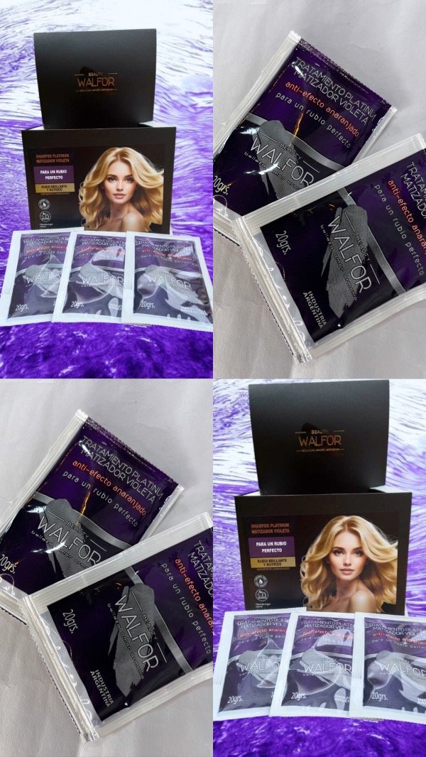 Producto - Matizador WALFOR VIOLETA en sachet