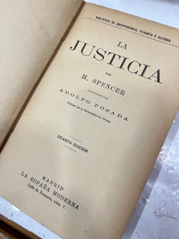 Producto - La justicia . Spencer. - 2