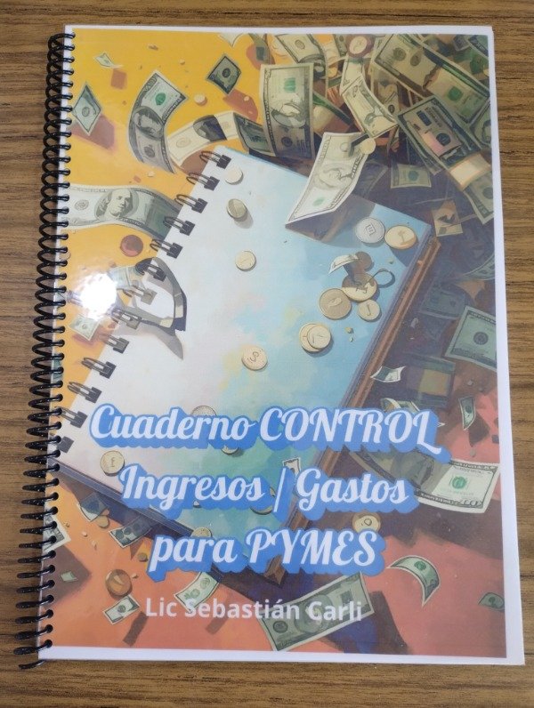 Producto - Cuaderno A4 Control de Ingresos - Gastos