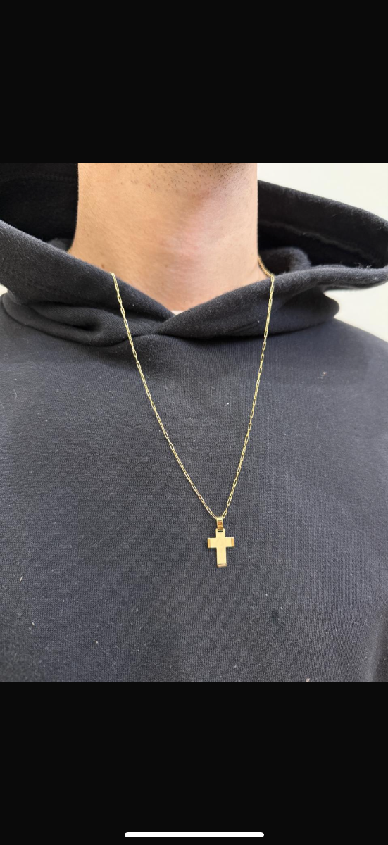 Producto - Cadena de oro con dije Cruz - 2