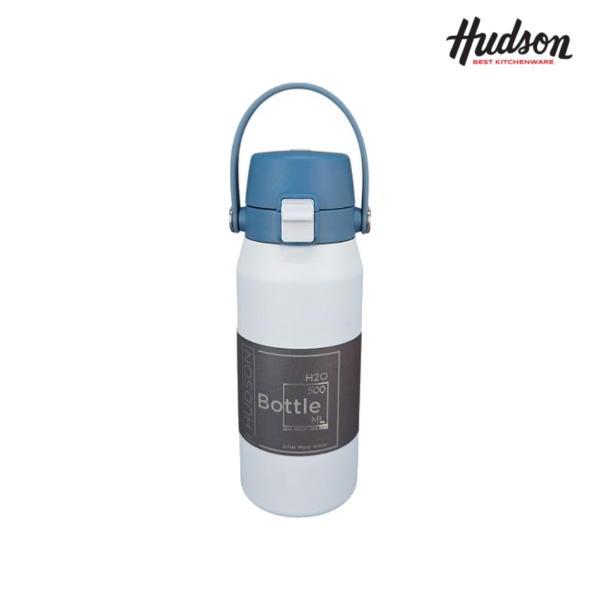 Producto - BOTELLA DEPORTIVA 500ML TAPA FLIP CELESTE HUDSON (cod. 3038)